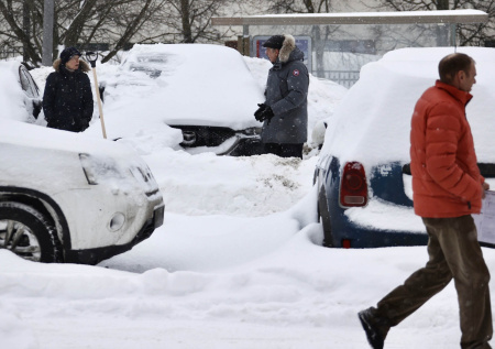 Жители Николаевска-на-Амуре пожаловались на обилие сугробов
