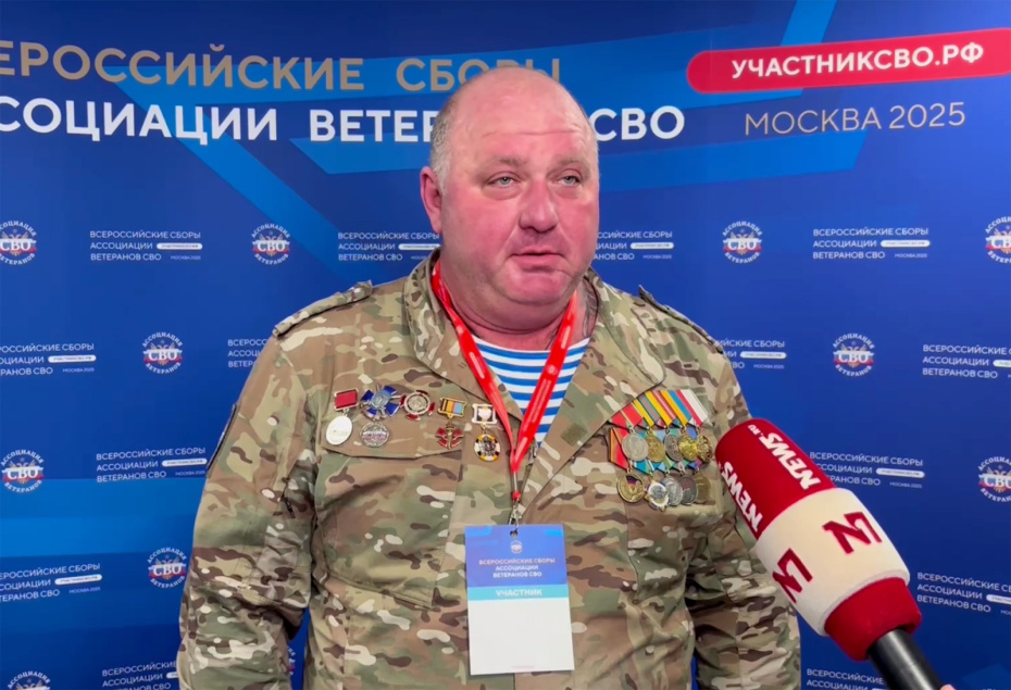 Исполнительный директор Ассоциации ветеранов СВО по Краснодарскому краю Иван Калюжный