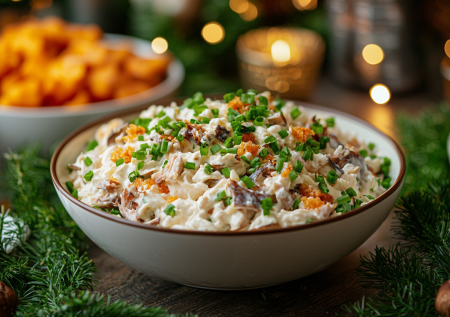 «Проглоти язык» с копченой скумбрией: готовьте на Новый год как салат или начинку для тарталеток