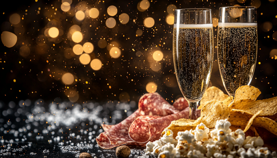 Прочь, мандарины! Что нельзя есть с шампанским