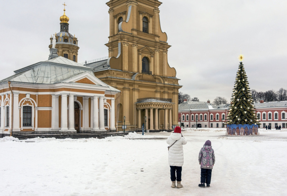 Соборная площадь в Петропавловской крепости