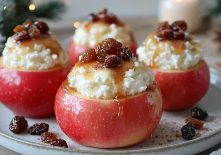 Запеченные яблоки на Новый год: сладкий сюрприз для крох