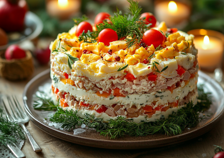 Нежнейший салат с копченой курицей: только самые простые ингредиенты — беспроигрышная комбинация