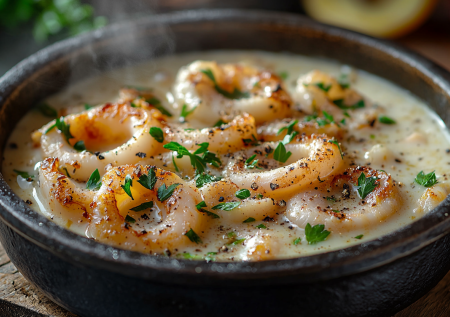 Кальмары в сливочном соусе: нежное праздничное блюдо