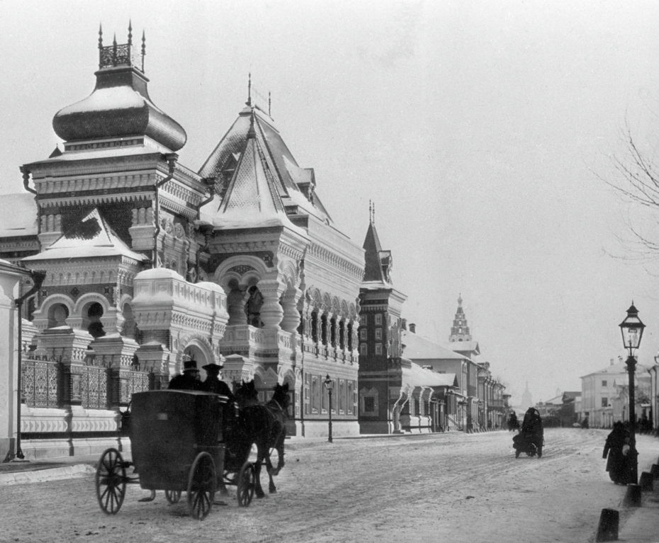 Зима в Москве в 1892 году