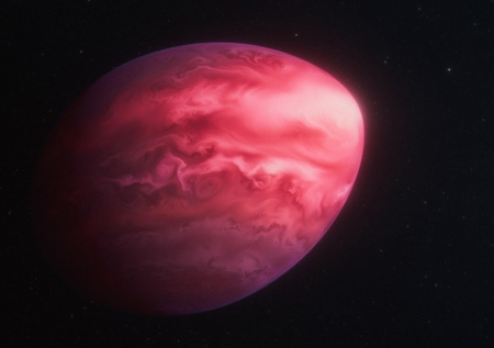 Ученые открыли планету необычной формы, похожей на фрукт