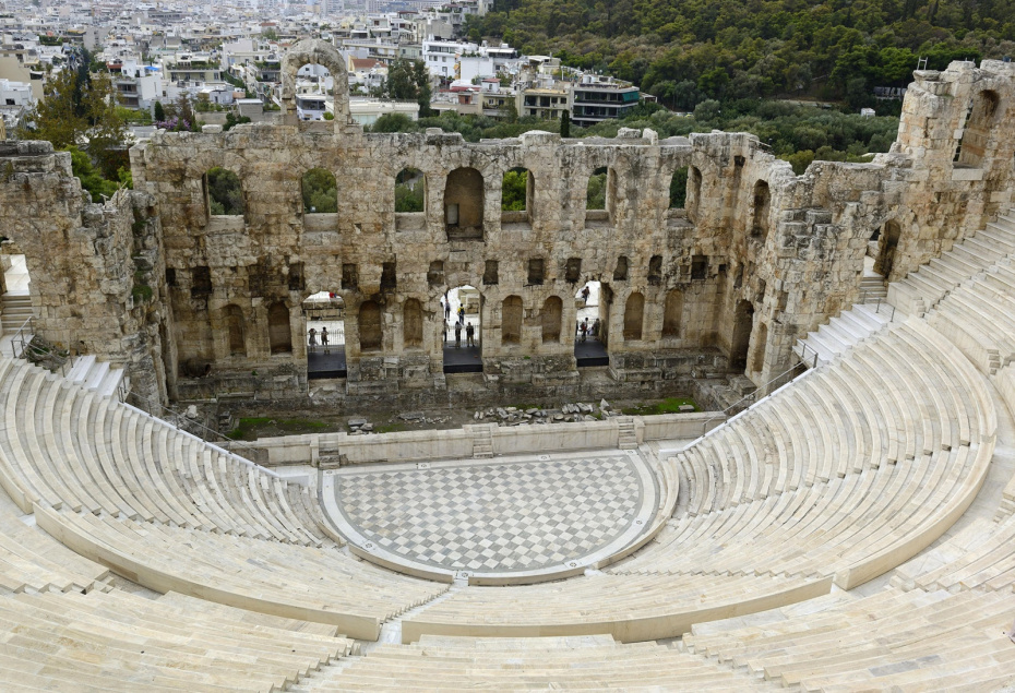 Театр Древней Греции Одеон Герода Аттика