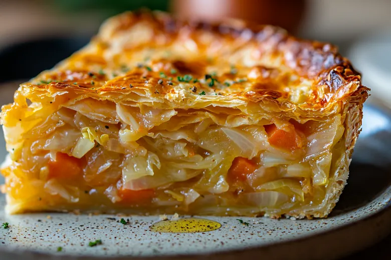 Постное блюдо на Новый год: потрясающий рецепт пирога с капустой