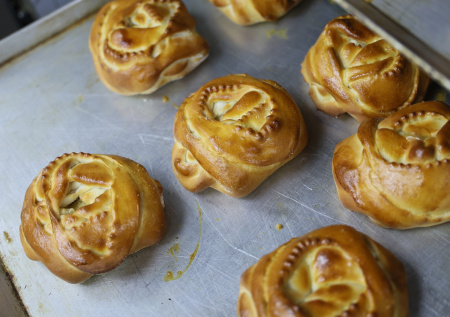 В пекарне «Машенька» выбрали пироги для Путина