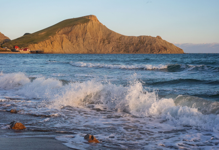 Виды поселка Орджоникидзе в Крыму