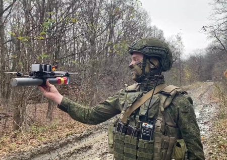 БПЛА «постучался в двери» солдатам ВСУ и попал на видео