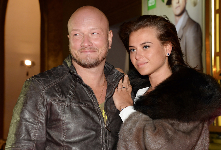 Никита Панфилов с женой Ксенией Соколовой