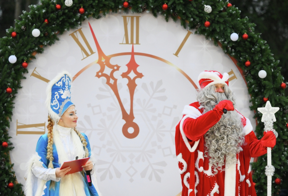 Дед Мороз и Снегурочка