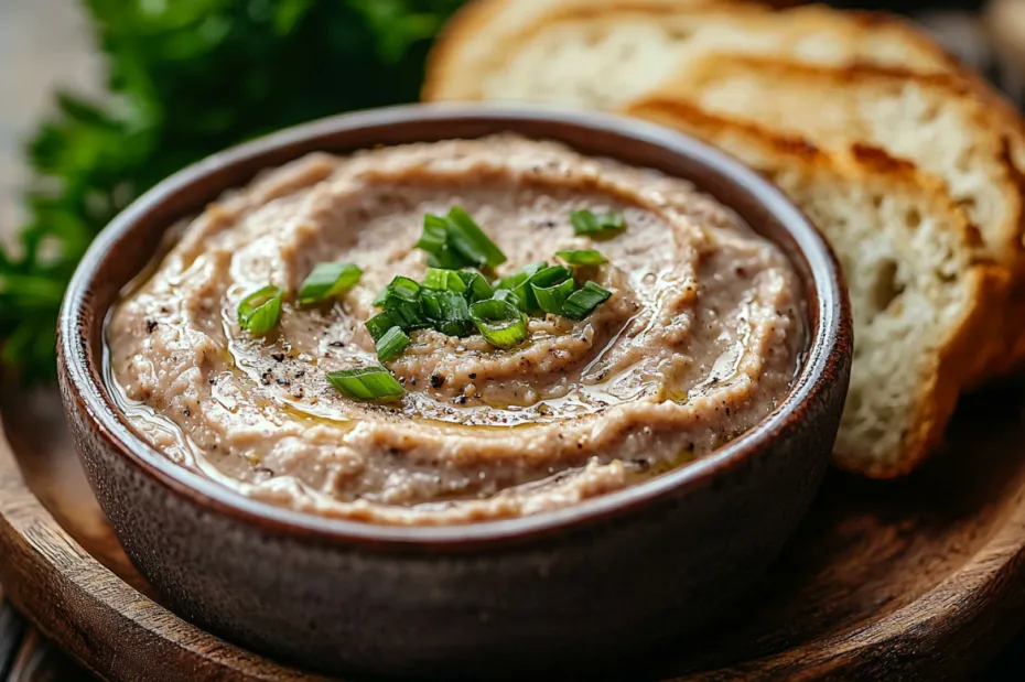 Готовим паштет из печени трески с корнишонами