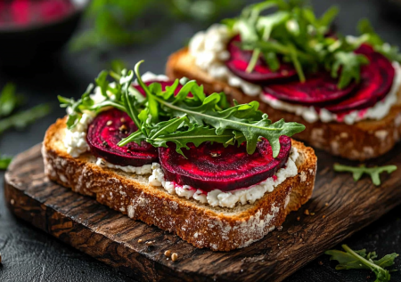 Сэндвич, который заставит полюбить свеклу: готовлю в медовом маринаде с ароматным сыром — топ среди ПП-перекусов