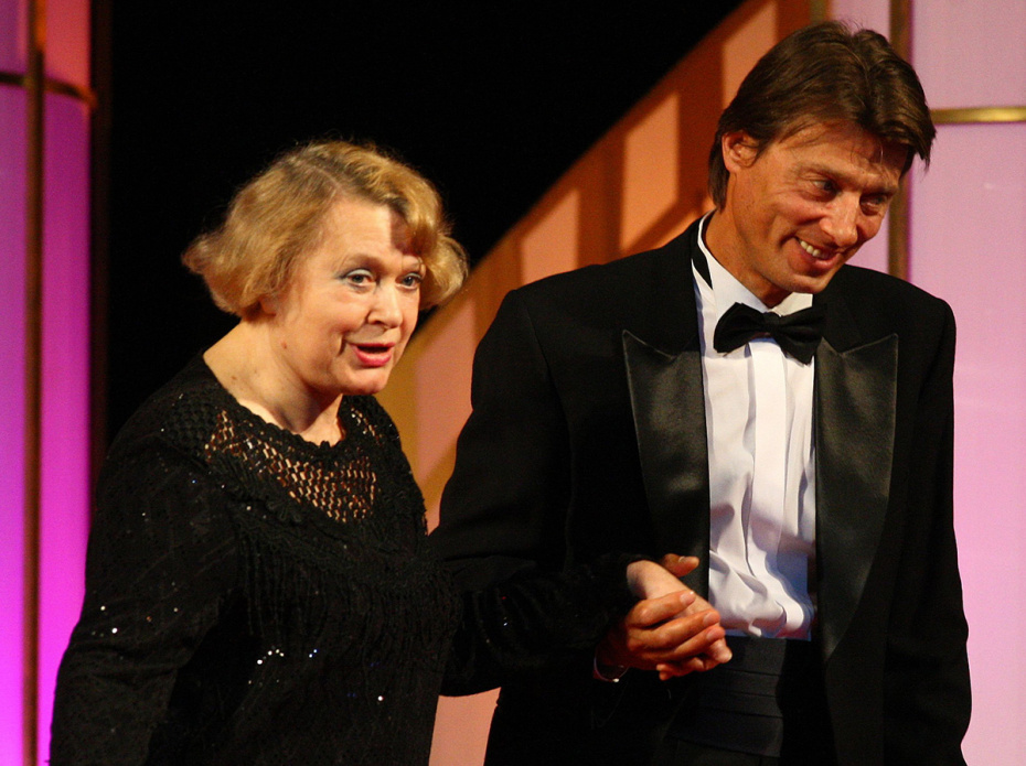 Валентина Талызина и Анатолий Лобоцкий на открытии III Международного кинофестиваля им. А. Тарковского «Зеркало»