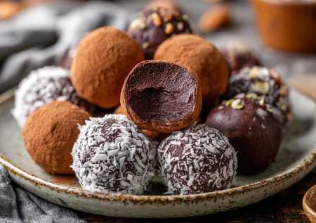 Беру яблоки с шоколадом и готовлю минутные десерты-трюфели: дети съедают вместо конфет