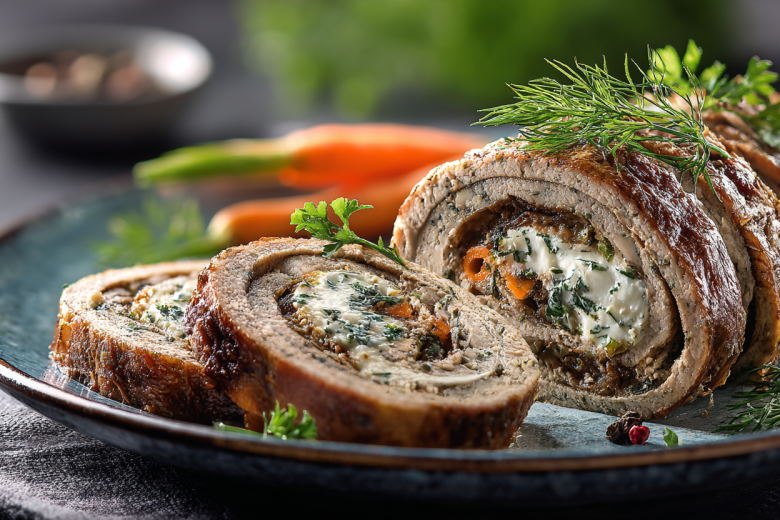 Печеночный рулет: простой рецепт