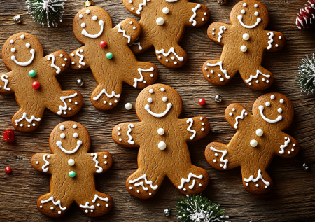 Домашние имбирные человечки к празднику: как испечь ароматное медовое печенье, которое радует и вкусом, и настроением