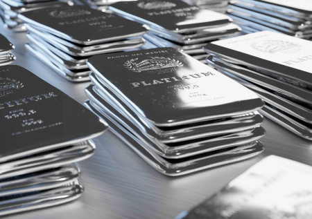 Стоимость платины побила рекорд 17-летней давности