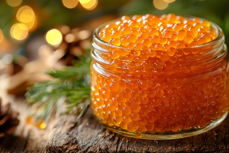 Солим икру форели по северному рецепту