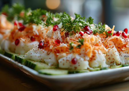 Обязательно ставлю салат «Шалунья» на Новый год! Легкий, пикантный и мгновенно поднимает настроение за столом