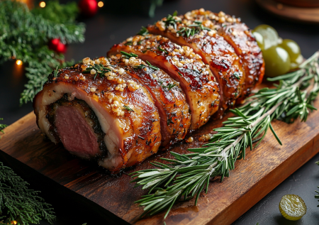 Удивительная закуска из свиной рульки — готовлю шедевр в кастрюле: ароматное мясо к Новому году