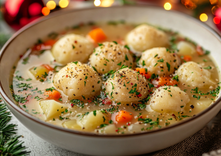 Живительный суп с сырными шариками: быстрый рецепт для 2 января — сохраните, он точно пригодится