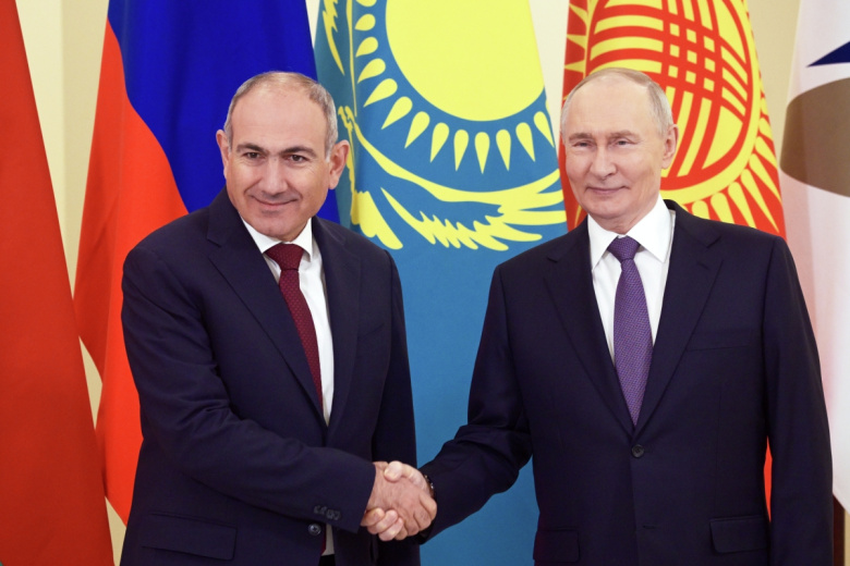 Владимир Путин и Никол Пашинян