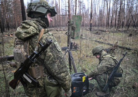 Появилось видео, как бойцы ВС России перехватили БПЛА ВСУ «Веревкой»