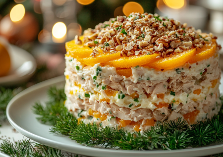 Женщины будут без ума от этого салата «Мадонна»: нежный — должен быть на каждом столе в Новый год