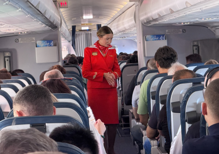 Россияне смогут садиться на самолет по биометрии