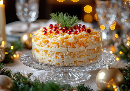 Точно не пожалеете, если приготовите на Новый год салат «Облако»: от него не оторваться