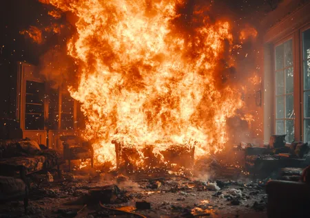 К чему снится пожар в своем доме: предупреждение или удача?