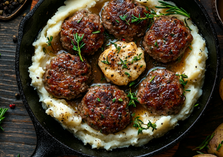 Молочные котлеты с зеленью и чесночным маслом — делюсь своим секретом сочности и аромата: больше никаких зраз