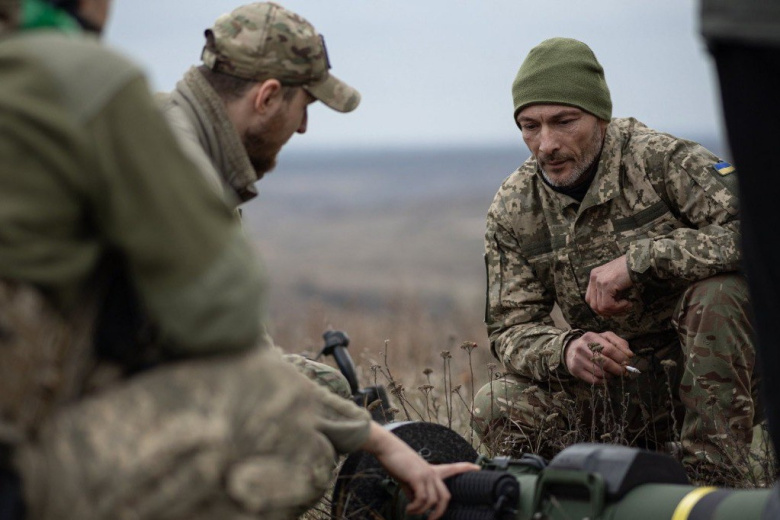 Военнослужащие ВСУ