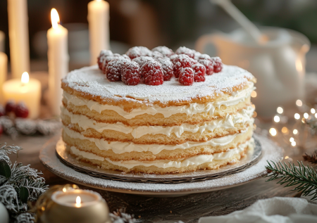 Праздник будет вдвойне вкусней с тортом «Эклер»: воздушные коржи из заварного теста и шелковый крем