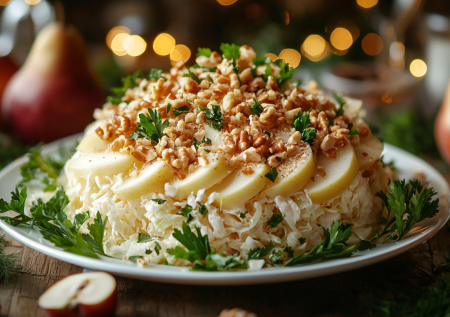 Обязательно буду готовить на Новый год салат «Кучерявый» с пекинской капустой: он ни на что не похож