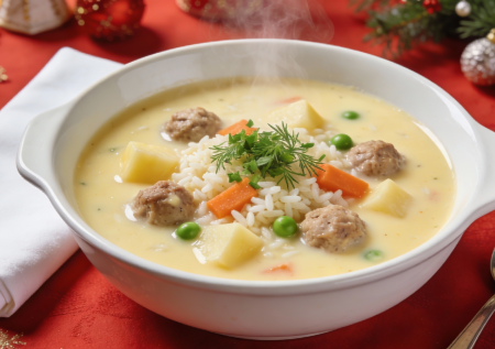 Этот быстрый суп победит все щи и борщи: простой, но все хотят добавки — вкуснятина с сыром, фрикадельками и рисом