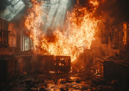 Сон о пожаре в чужом доме: что ждет в реальности?