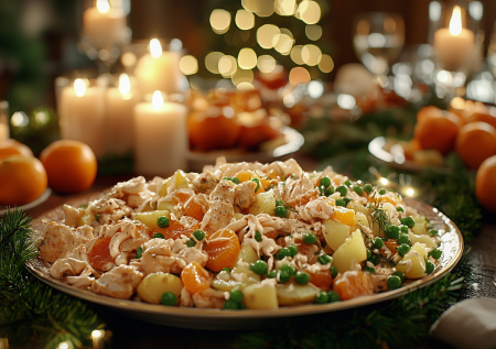 Терапевт раскрыла, в каком порядке нужно есть новогодние блюда