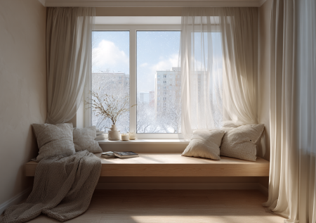 Жить у окна: как меняются бытовые привычки в светлых квартирах