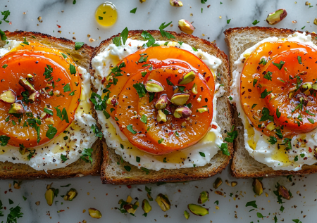 Бутерброд с хурмой — это нереально вкусно: готовим закуску на грани десерта — идеально для фуршета