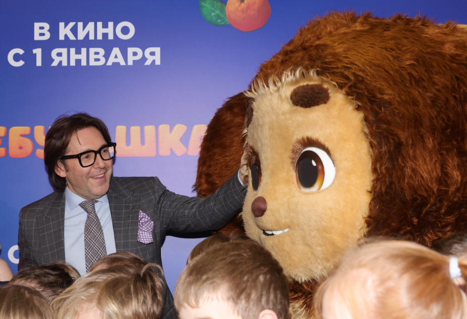 Андрей Малахов на премьере фильма «Чебурашка-2»