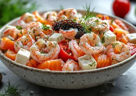 Лучшие салаты с кальмарами на праздничный стол: 13 интересных рецептов