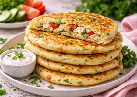 Лепешки-хачапури на кефире с наполнением: простой рецепт на все времена — завтрак, перекус или вместо хлеба