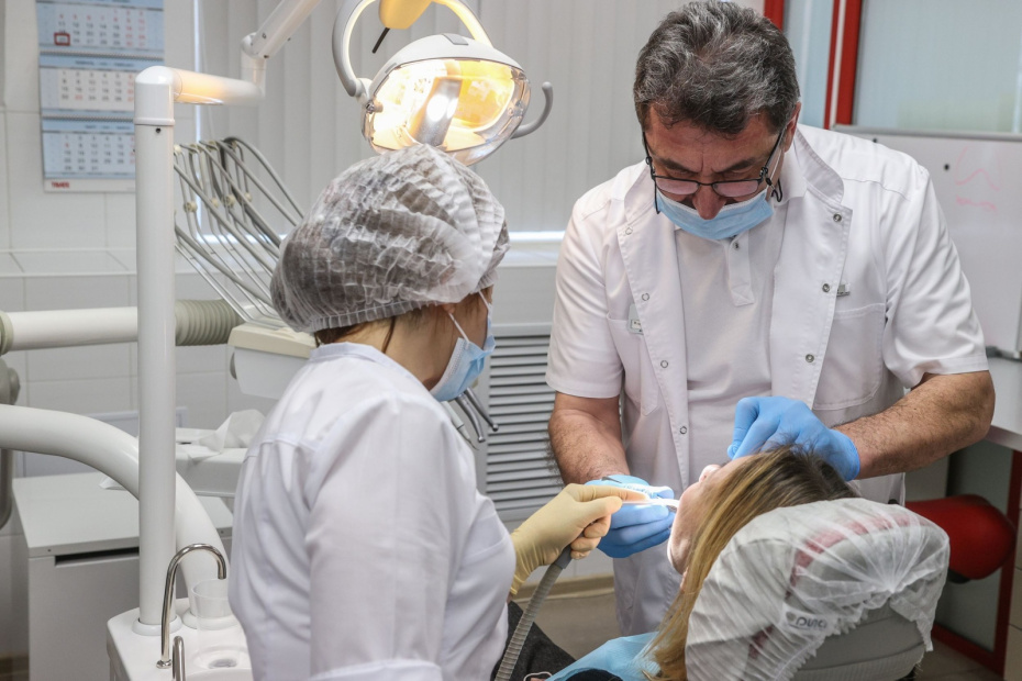 Работа стоматологического кабинета