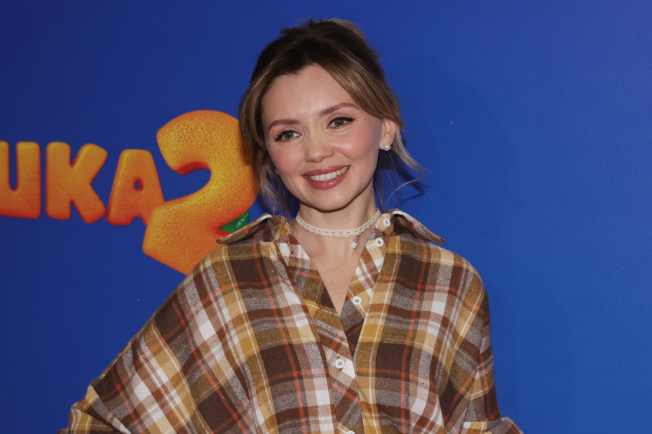 Ольга Кузьмина на премьере фильма «Чебурашка-2»