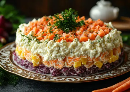 Сельдь под шубой из 90-х, которую мы потеряли: готовим по ГОСТу!