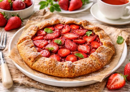 Пачка творога и клубники — суперская галета на десерт или завтрак. Прекрасно переживает заморозку, делайте сразу много